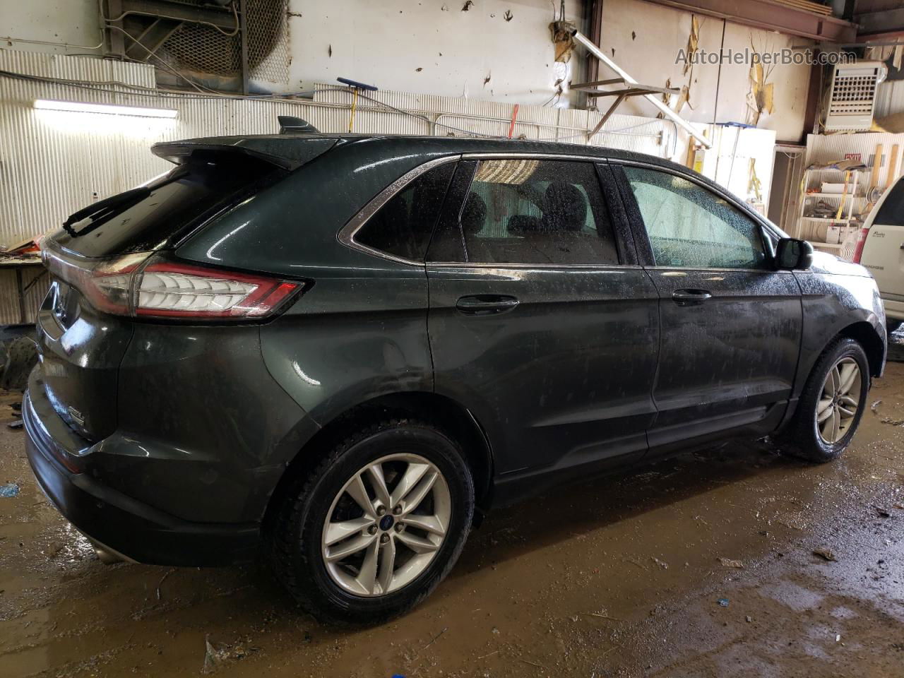 2015 Ford Edge Sel Черный vin: 2FMTK3J96FBB83123