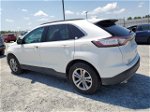 2015 Ford Edge Sel White vin: 2FMTK3J97FBC16100