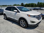 2015 Ford Edge Sel White vin: 2FMTK3J97FBC16100