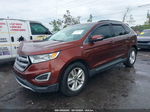 2015 Ford Edge Sel Red vin: 2FMTK3J97FBC16226