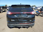 2015 Ford Edge Sel Черный vin: 2FMTK3J98FBB32237