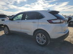 2015 Ford Edge Sel White vin: 2FMTK3J98FBB68039