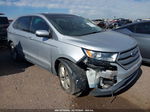 2015 Ford Edge Sel Silver vin: 2FMTK3J9XFBB60637