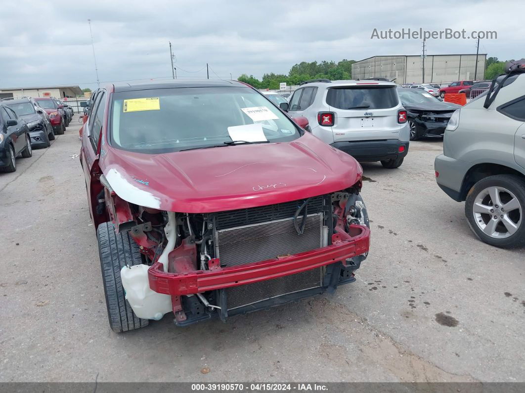 2015 Ford Edge Titanium Red vin: 2FMTK3K80FBB80742