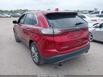 2015 Ford Edge Titanium Red vin: 2FMTK3K80FBB80742