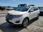 2015 Ford Edge Titanium White vin: 2FMTK3K81FBB00512