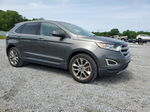 2015 Ford Edge Titanium Gray vin: 2FMTK3K81FBC28720