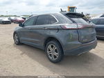 2015 Ford Edge Titanium Gray vin: 2FMTK3K82FBB48052