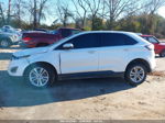 2015 Ford Edge Titanium White vin: 2FMTK3K84FBB64348