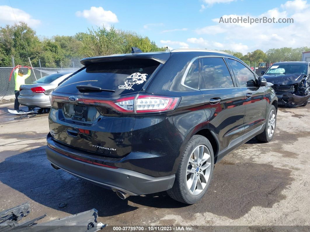 2015 Ford Edge Titanium Black vin: 2FMTK3K85FBB38566