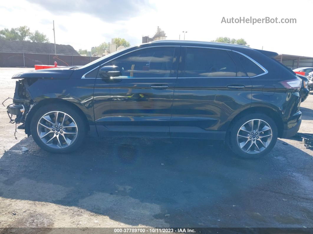 2015 Ford Edge Titanium Black vin: 2FMTK3K85FBB38566