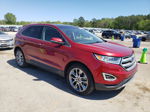 2015 Ford Edge Titanium Red vin: 2FMTK3K86FBC29393