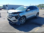 2015 Ford Edge Titanium Silver vin: 2FMTK3K87FBC18855