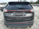 2015 Ford Edge Titanium Gray vin: 2FMTK3K89FBB88936