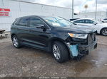 2015 Ford Edge Titanium Черный vin: 2FMTK3K90FBB56191