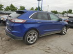 2015 Ford Edge Titanium Blue vin: 2FMTK3K90FBB59639