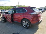 2015 Ford Edge Titanium Maroon vin: 2FMTK3K90FBC16275