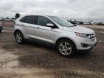 2015 Ford Edge Titanium Серебряный vin: 2FMTK3K92FBB48254