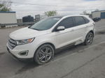 2015 Ford Edge Titanium White vin: 2FMTK3K95FBB48085