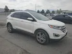 2015 Ford Edge Titanium White vin: 2FMTK3K95FBB48085