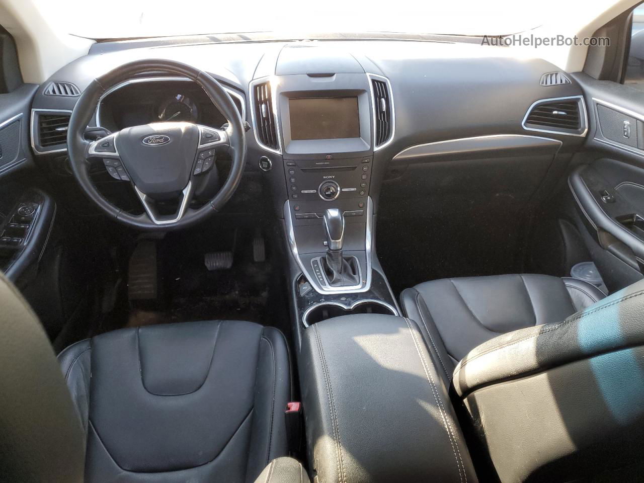 2015 Ford Edge Titanium Серебряный vin: 2FMTK3K96FBB06654