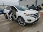 2015 Ford Edge Titanium White vin: 2FMTK3K97FBC07010