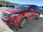 2015 Ford Edge Sport Red vin: 2FMTK4AP1FBB03537