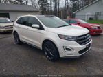 2015 Ford Edge Sport White vin: 2FMTK4AP2FBB44629