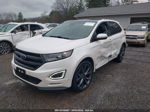 2015 Ford Edge Sport White vin: 2FMTK4AP2FBB44629