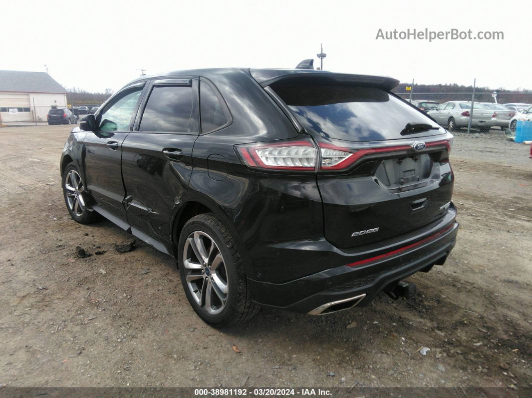 2015 Ford Edge Sport Черный vin: 2FMTK4AP2FBC06322