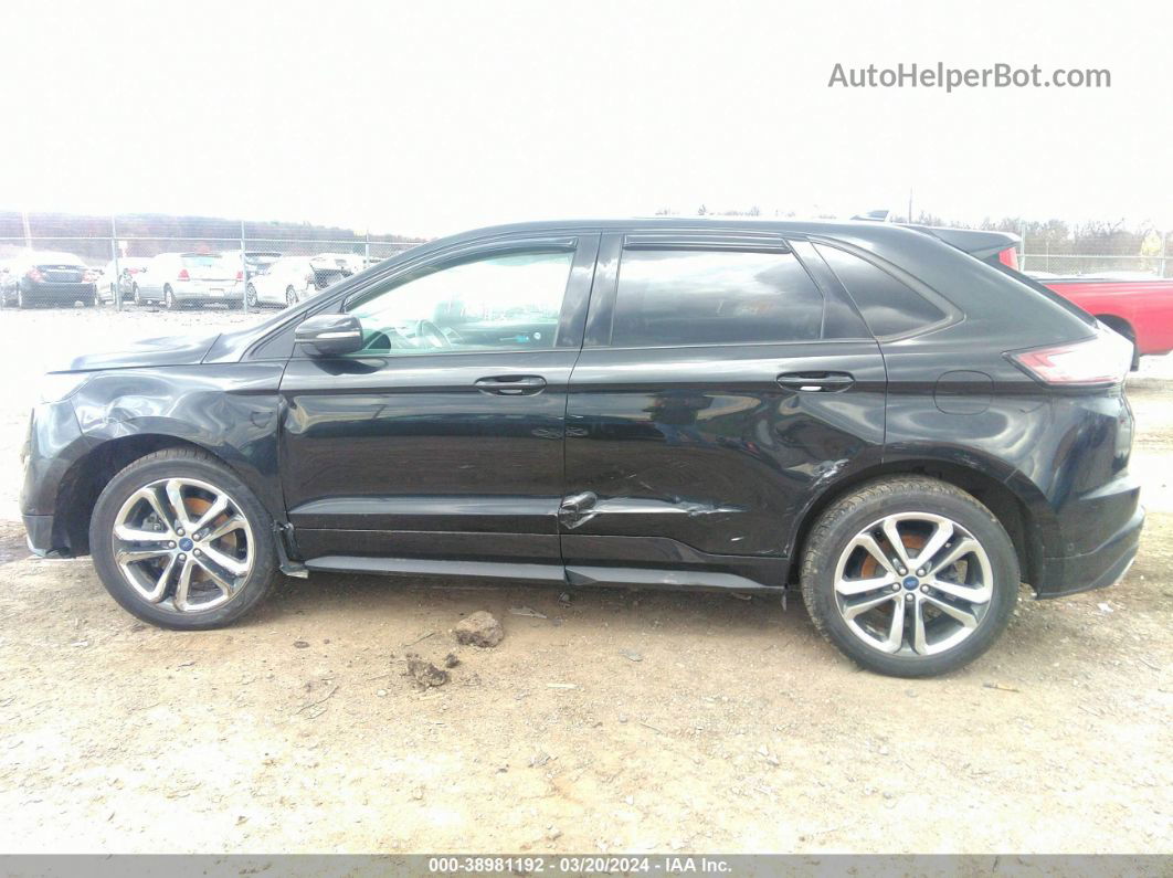 2015 Ford Edge Sport Черный vin: 2FMTK4AP2FBC06322