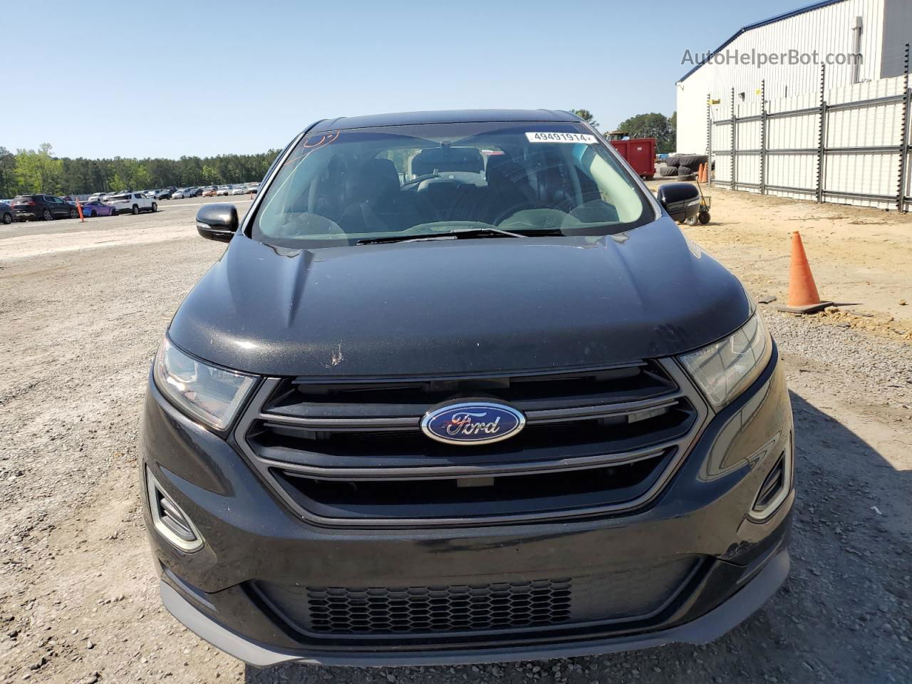 2015 Ford Edge Sport Black vin: 2FMTK4AP2FBC32001