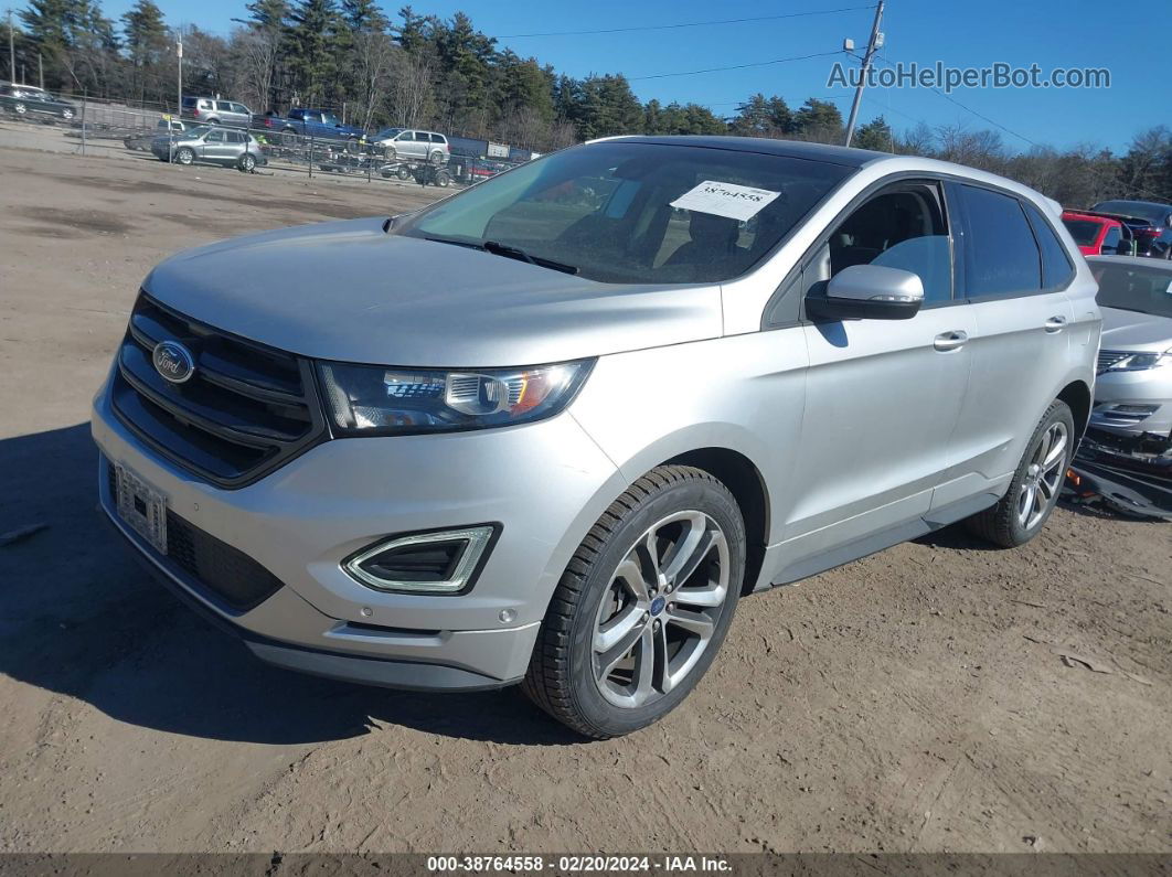 2015 Ford Edge Sport Gray vin: 2FMTK4AP3FBB58152