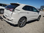 2015 Ford Edge Sport White vin: 2FMTK4AP4FBB92424