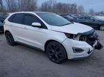 2015 Ford Edge Sport Белый vin: 2FMTK4AP5FBB86793