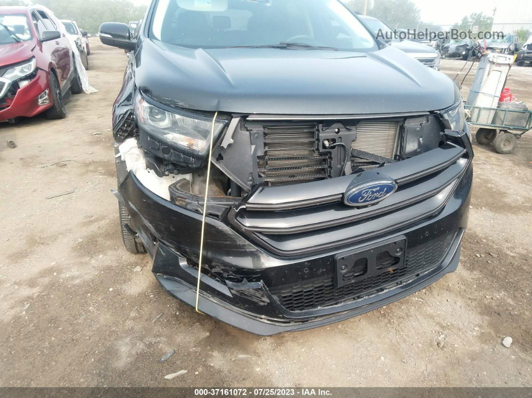 2015 Ford Edge Sport Черный vin: 2FMTK4AP5FBB87409