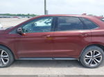 2015 Ford Edge Sport Burgundy vin: 2FMTK4AP7FBB62494