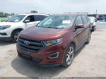 2015 Ford Edge Sport Burgundy vin: 2FMTK4AP7FBB62494