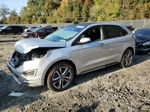 2015 Ford Edge Sport Silver vin: 2FMTK4AP7FBB98363