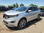 2015 Ford Edge Sport Серебряный vin: 2FMTK4AP9FBB54607