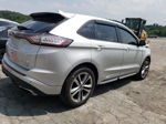 2015 Ford Edge Sport Серебряный vin: 2FMTK4AP9FBB70256