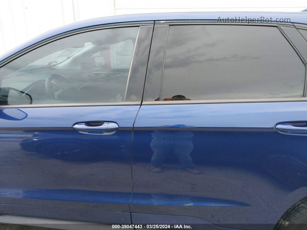 2015 Ford Edge Sport Blue vin: 2FMTK4APXFBB26153