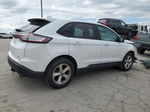 2015 Ford Edge Se White vin: 2FMTK4G80FBB97488