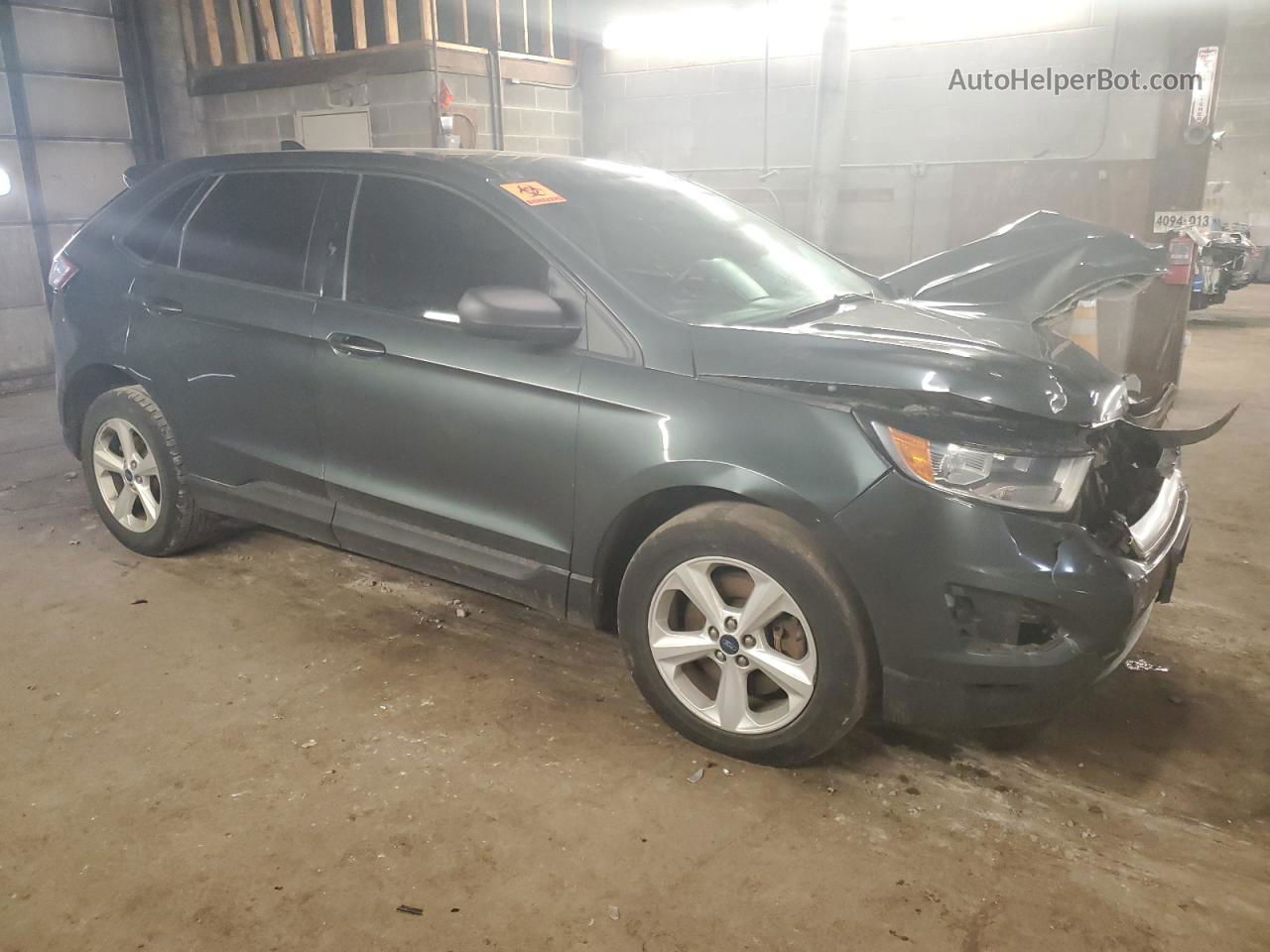 2015 Ford Edge Se Угольный vin: 2FMTK4G82FBB84368