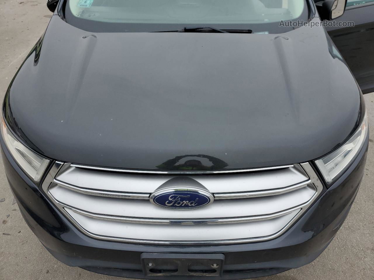 2015 Ford Edge Se Gray vin: 2FMTK4G88FBB94127