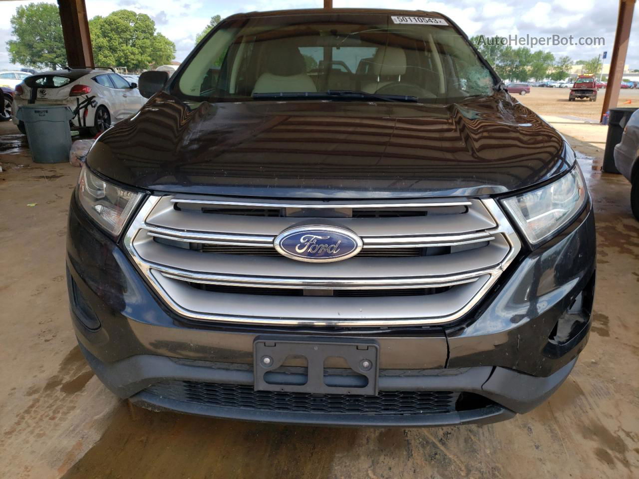 2015 Ford Edge Se Черный vin: 2FMTK4G8XFBC18072