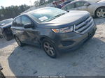 2015 Ford Edge Se Gray vin: 2FMTK4G97FBC28163