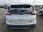 2015 Ford Edge Sel White vin: 2FMTK4J81FBC24240