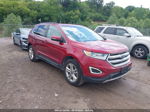 2015 Ford Edge Sel Red vin: 2FMTK4J82FBC06023