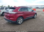 2015 Ford Edge Sel Red vin: 2FMTK4J82FBC06023